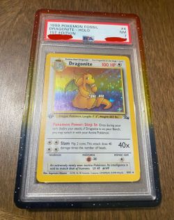 Pokémon Dragonite 1st Edition #4 PSA7