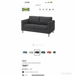 Ikea parup loveseat
