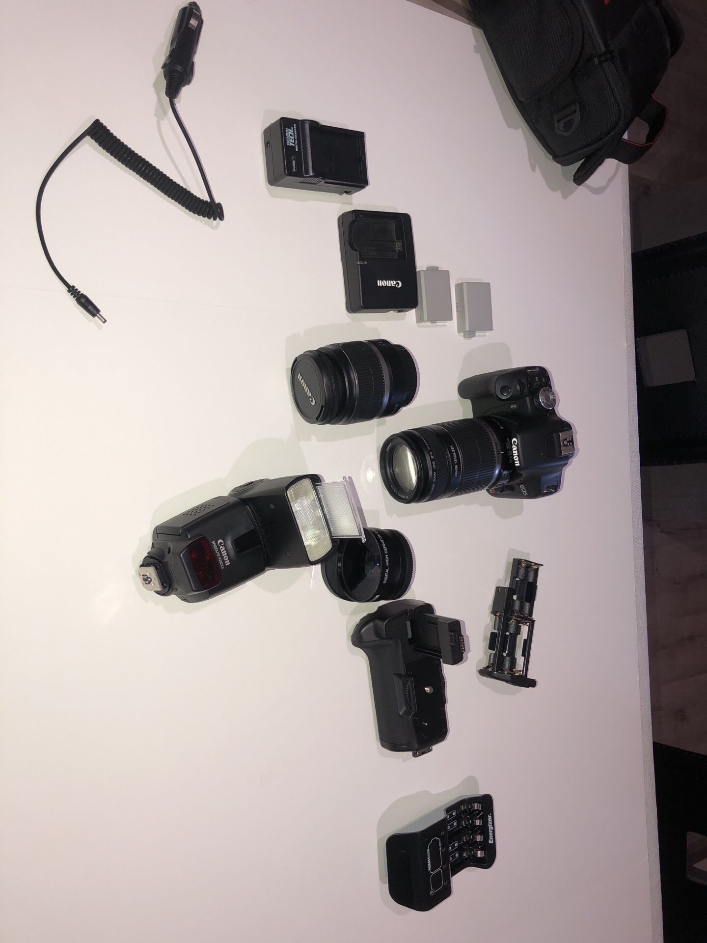 Canon Rebel T1 with canon 430 exll external flash