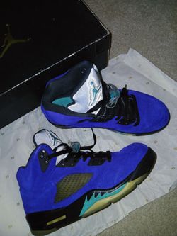 Jordan 5 Retro Alternate Grape Mens Size 8.5