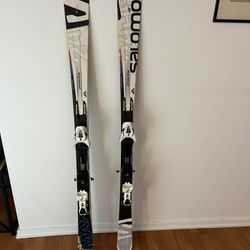 Salomon 24 Hours Max Skis with Z12 Bindings 2014