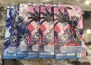 Gundam Card Game GD05 Freedom Ascension Booster Pack
