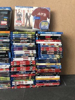 BLU RAY MOVIE LOT!! Over 175+ Movies!