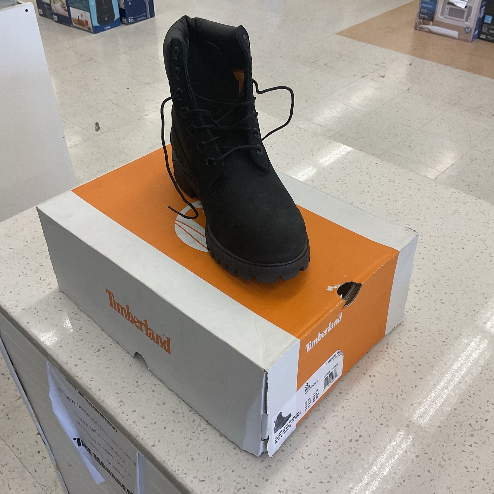 Timberland Black Boots Size 8 Men’s 