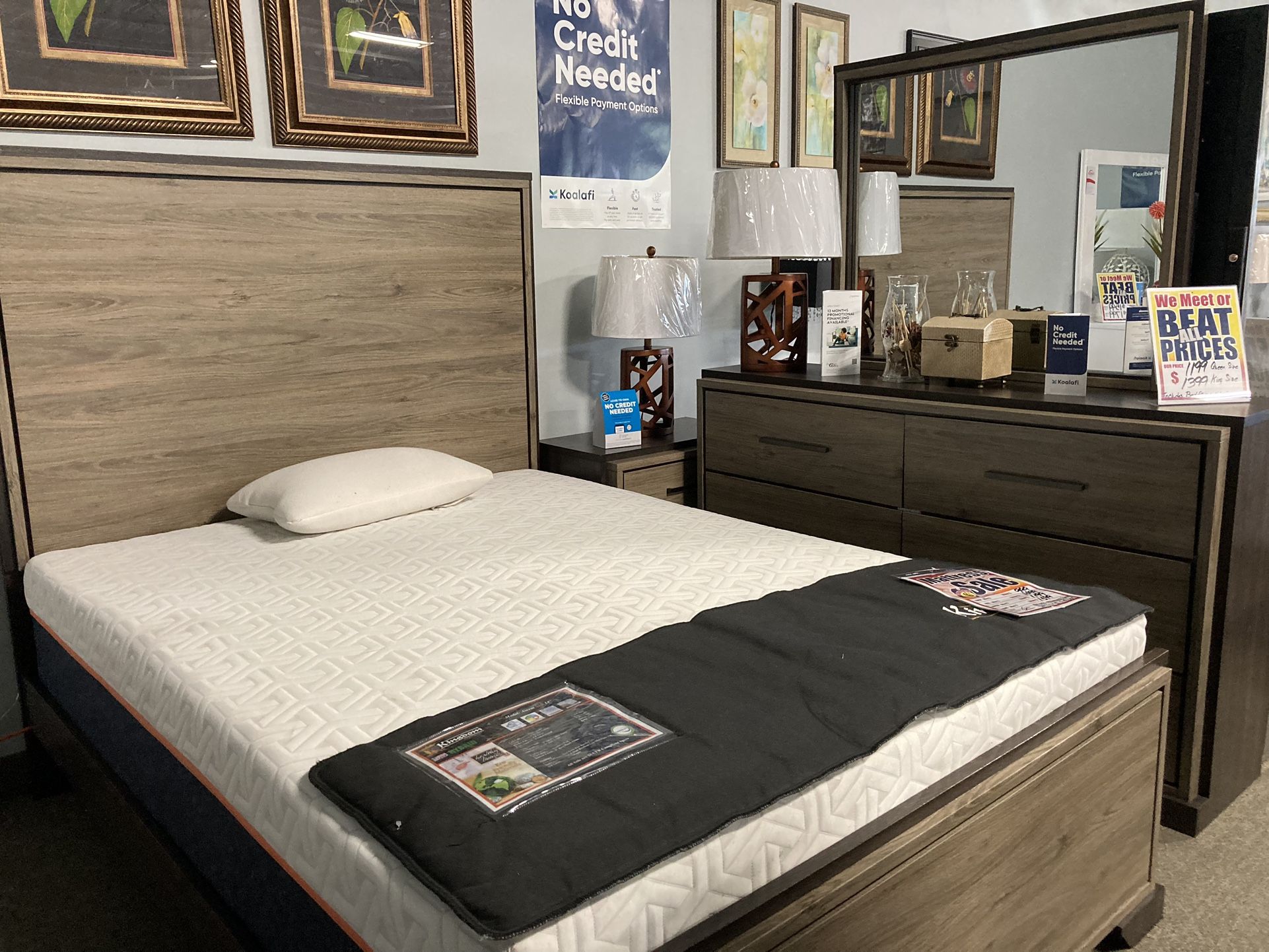 Nice Wooden Bedroom Set ❤️‍🔥 $1100