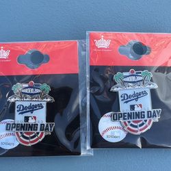 Dodgers Opening Day Pins 2023