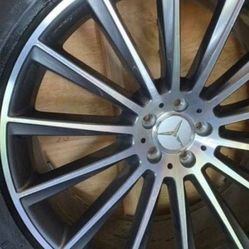 Mercedes Benz Wheels C250 C300 E300 E350 Si Rims Gla Rims AMG Rims C Class E Class S Class Wheels 