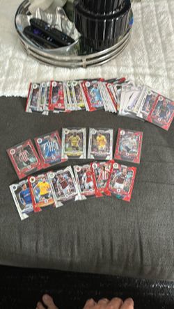 FiFA soccer Futbol card lot 2021-2022 Prizm & Mosaic Lot 41 cards Premier League rookies parallels silvers etc