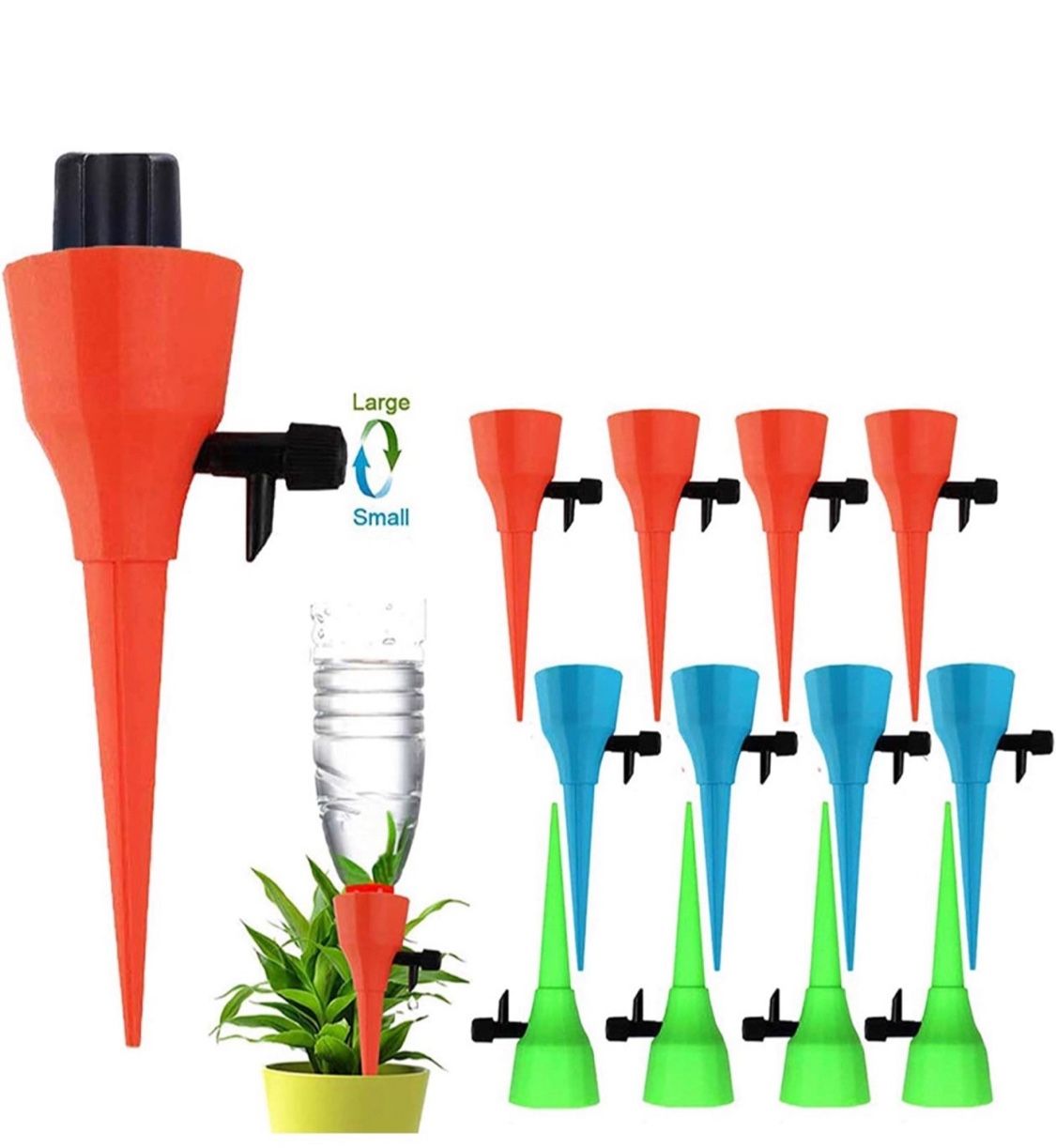 Plant Self Watering Spikes 12 Pack