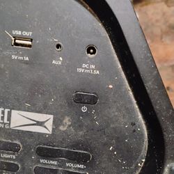 Speaker Needs To Be Fixed