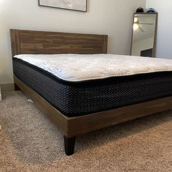 Wooden King Size Bed Frame 