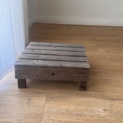 Wood Plant Stand 
