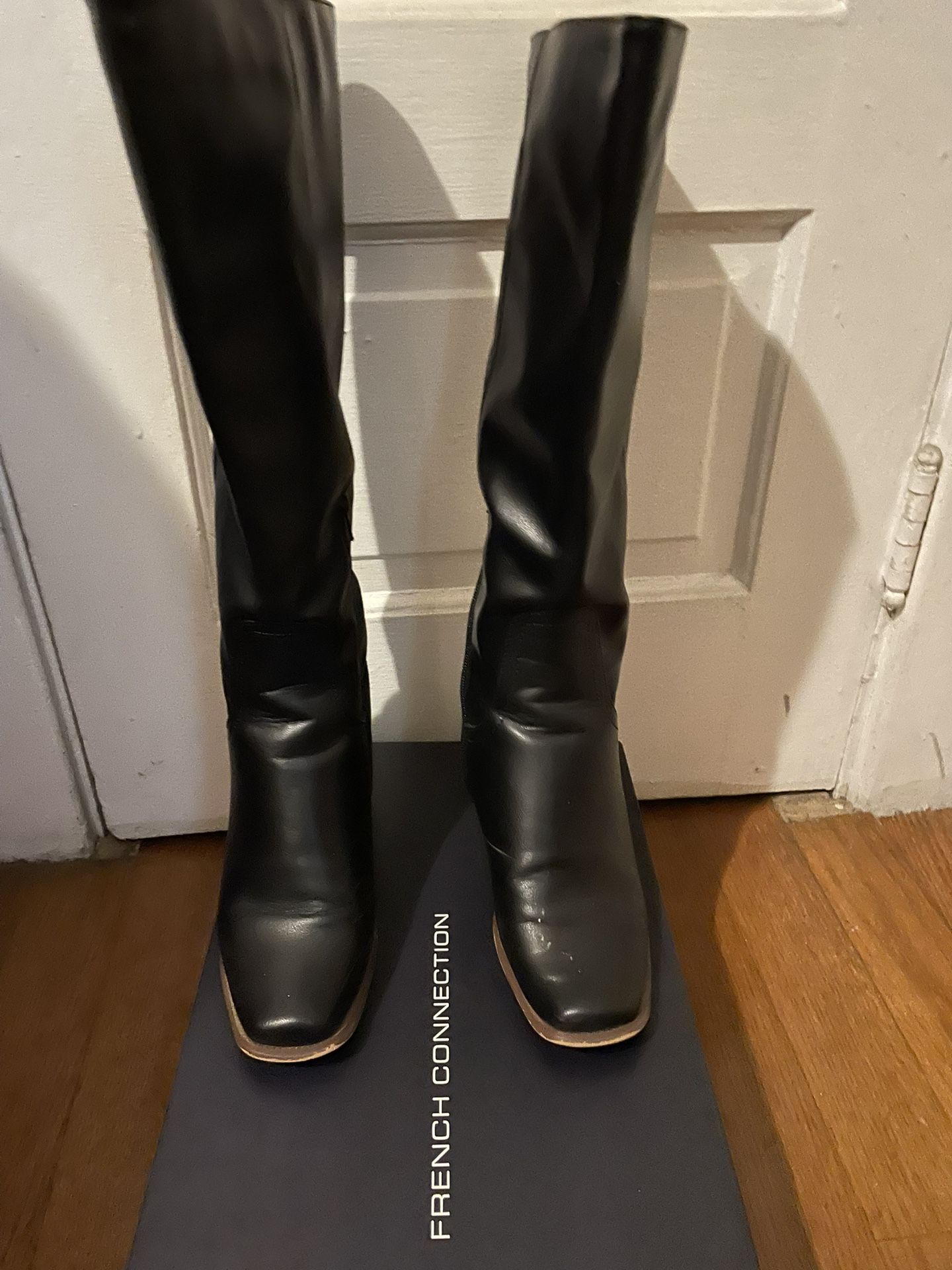 French Connection, Black Boots Size 9 $20