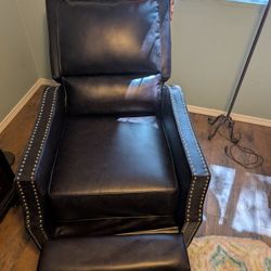 Nail Head Recliner Chair