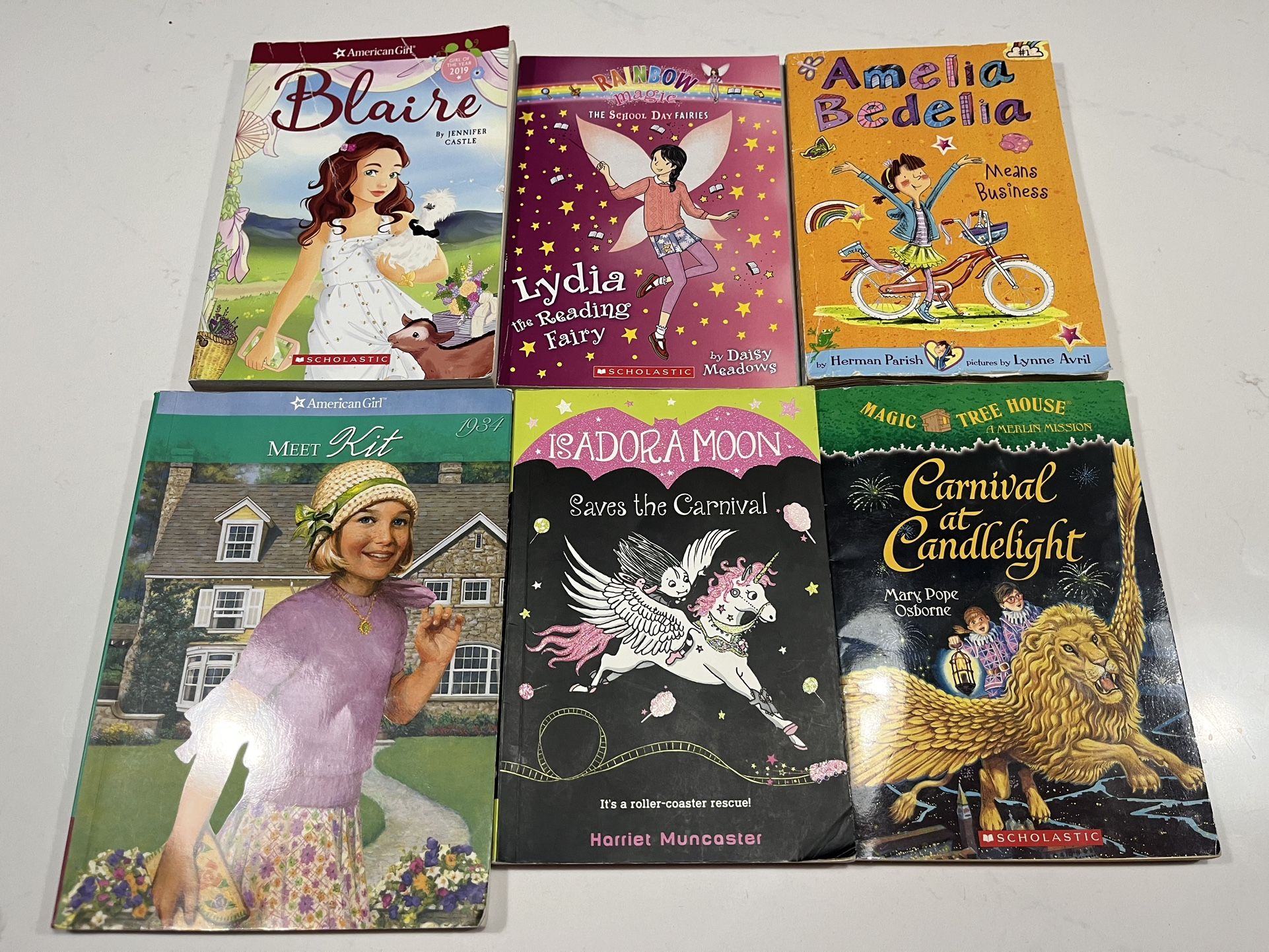 6 Chapter Books For $5 Total