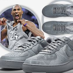 Nike Kobe Air Force 1 snakeskin size 10 Men’s