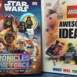 Lego Books: Star Wars Chronicles And Awesome Ideas 