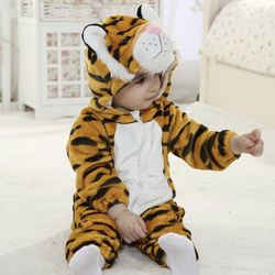 New kids winter Tiger pajamas 2.5-3.5 Years/Height 38"-41"