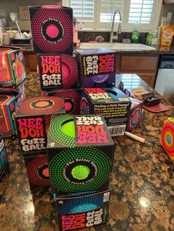 Authentic Nee Doh Fuzz Balls