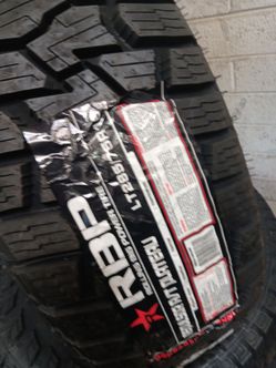 New set of tires all terrain 285 75 17 lt