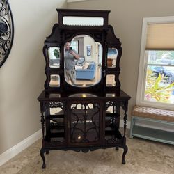 Late Victorian/early Edwardian Ornate Mirror