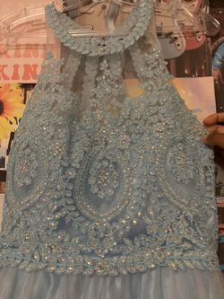 Vestido Celeste, Smoll,