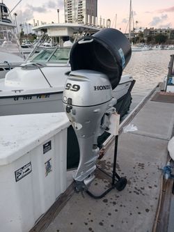 Honda 9.9 longshaft outboard