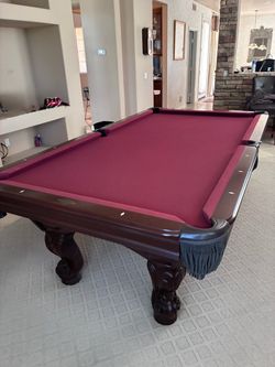 Premium 8ft World of Leisure Pool Table - Solid Wood & 3pc Slate