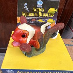 Nemo Fish Aquarium Ornament New