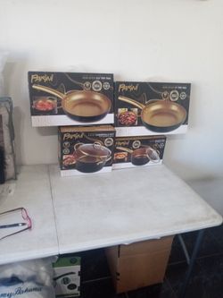 PARINI 18K GOLDEN CHEF 4PC COOKWARE  COLLECTION