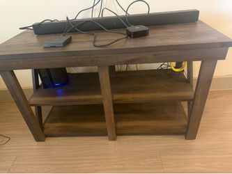 Modern Wood TV Stand / Entertainment Center