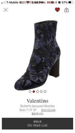 Butterfly Jacquard booties