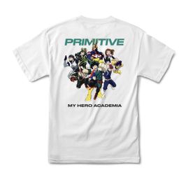My Hero Academia X Primitive Collab T Shirt Size Large 