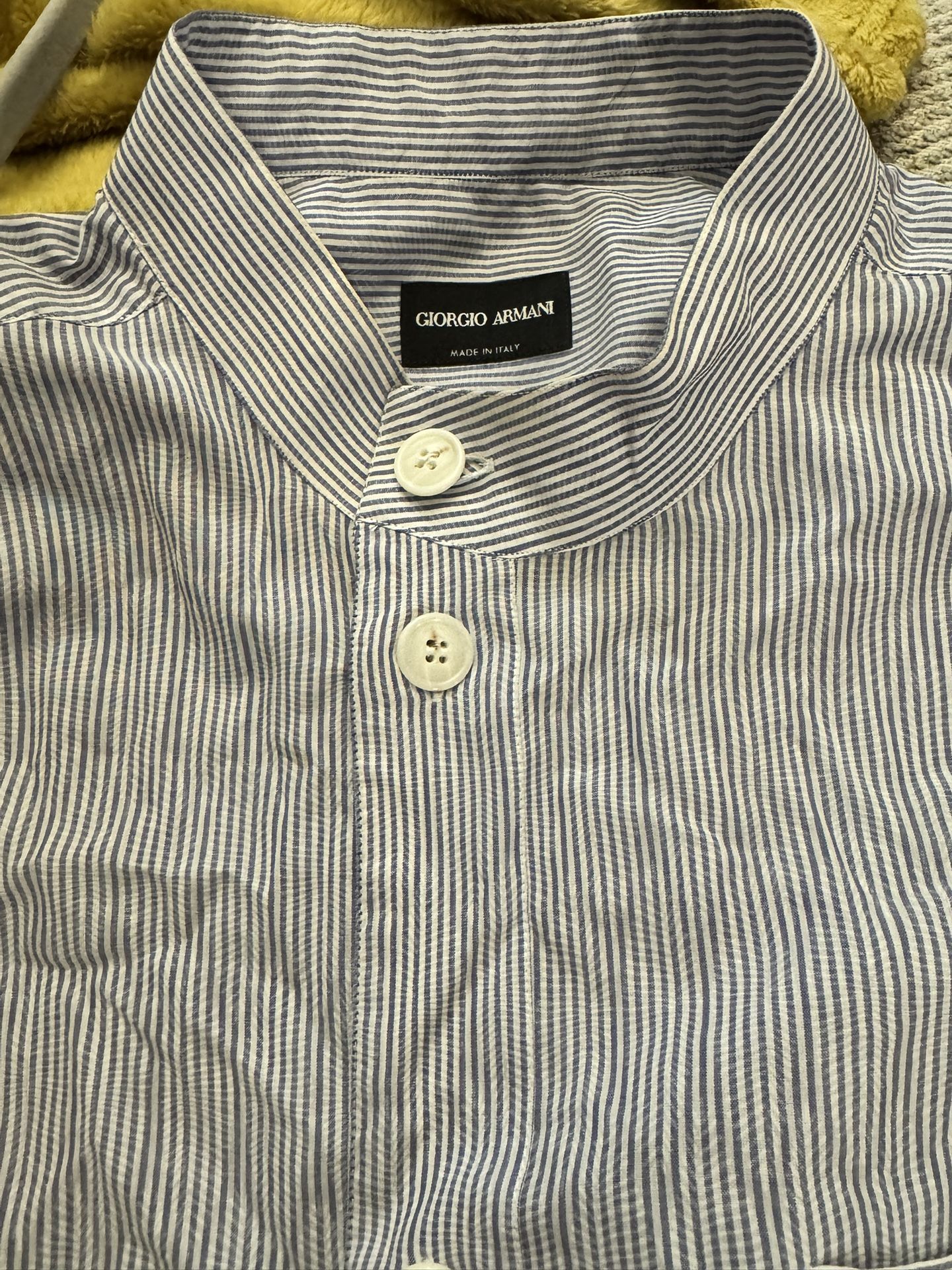 Georgio Armani Shirt Size XXL