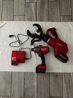 Milwaukee cable cutters and large impact