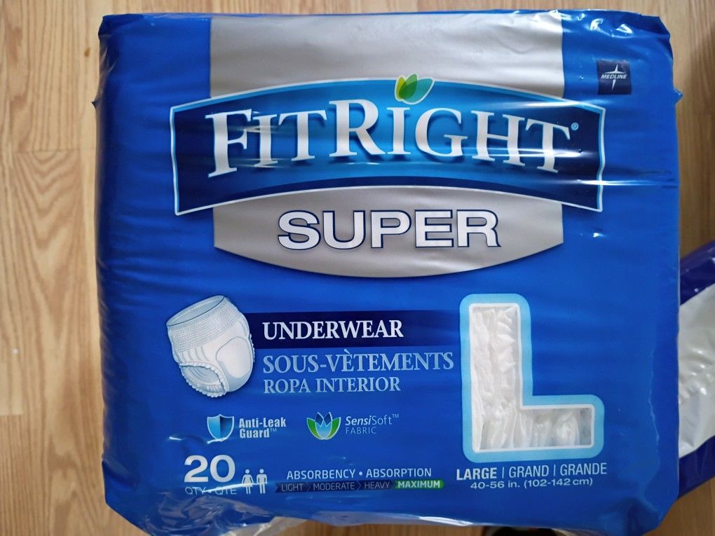 Three Fitrite Super Large Underwear And One Sleepover Cuties