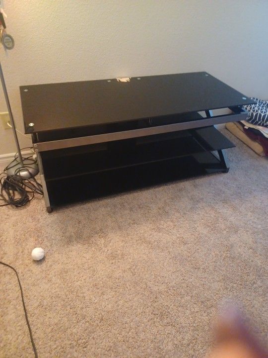 3 Tier Tinted Glass Entrainment Center