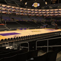 PLAYOFFS Game 1 - Lakers VS Rockets - 11th Row From The Floor!