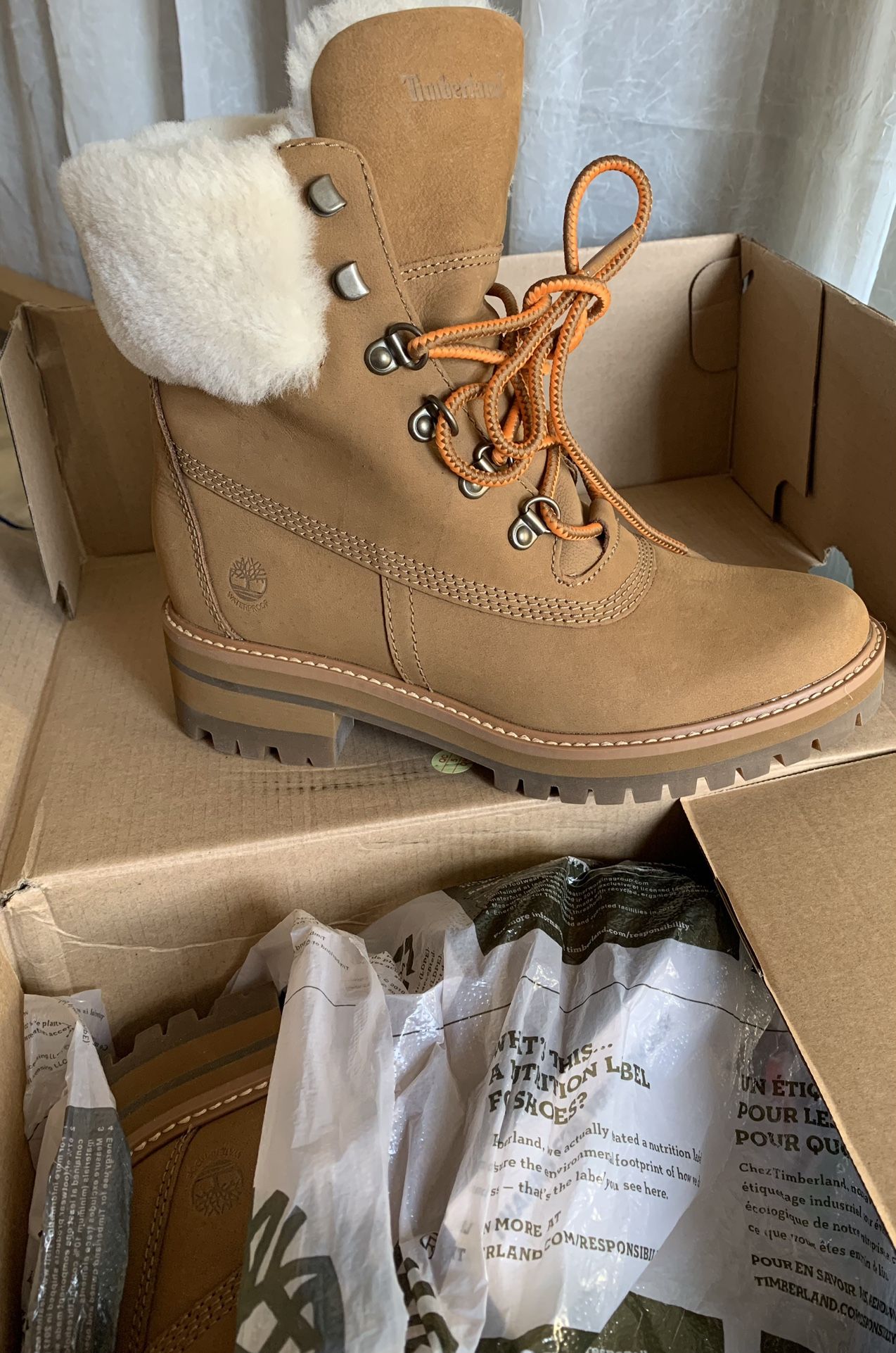 New Timberland Shearling Boot