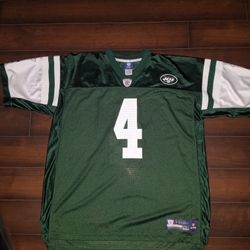 New York Jet's Reebok Green and White XXL Bret Farve 