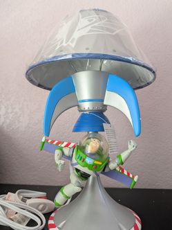 Vintage Disney Toy story buzz light year table lamp