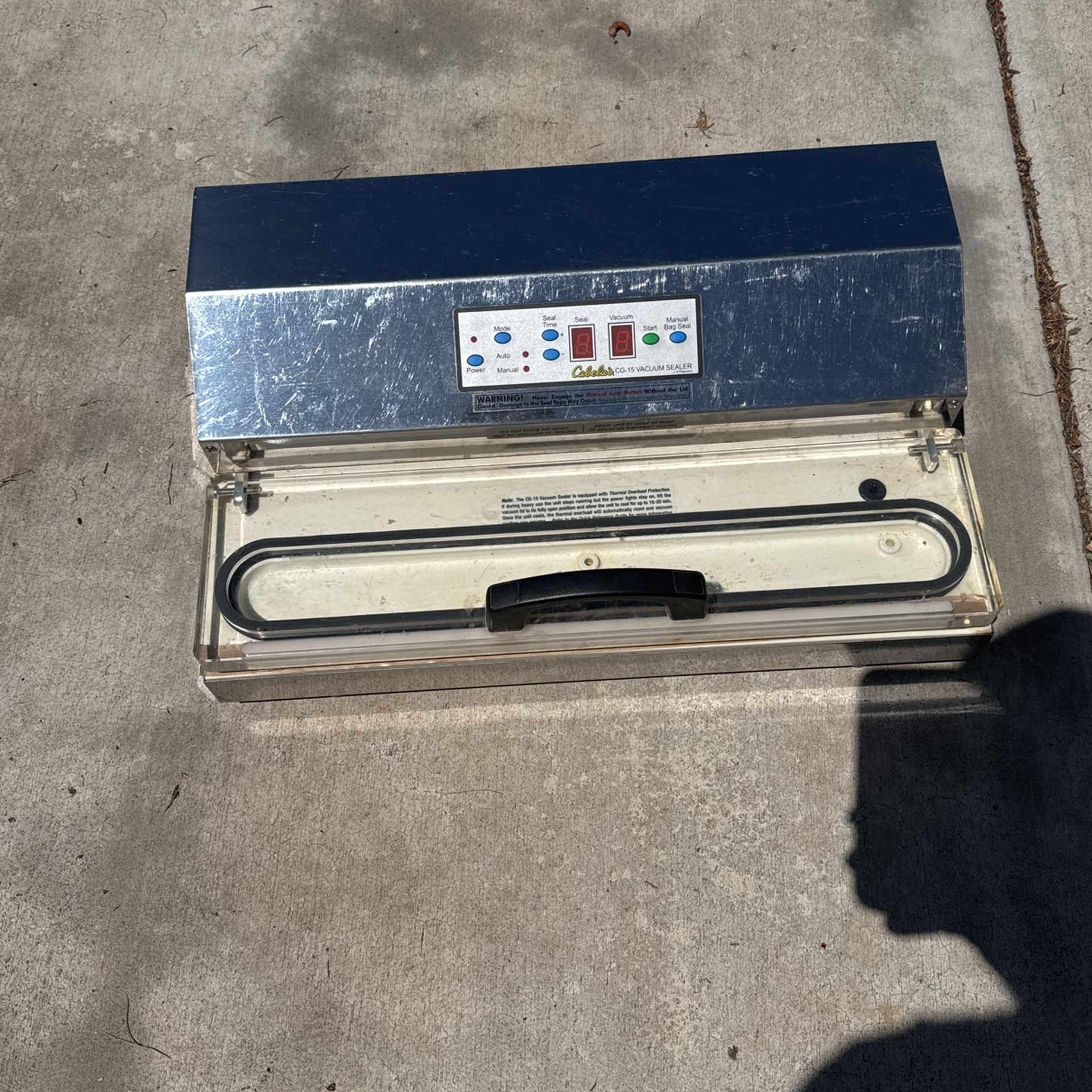 Cabela’s CG-15 Vacuum Sealer