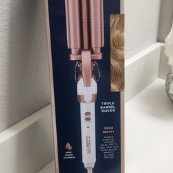 Conair Double Ceramic 3 Barrel Curling Iron
