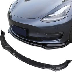 Model Y Front Bumper Lip Kit Front Spoiler