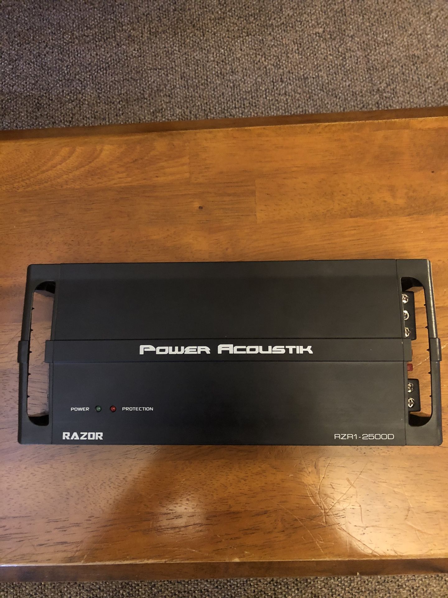 Power Acoustik Razor RZR1-2500D amp