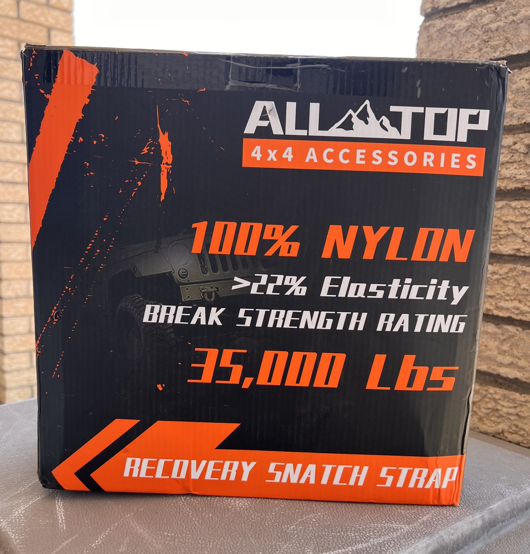 Tow Straps - Recovery Snatch Strap - 4x4 Accessories- All Top - Tow Strap