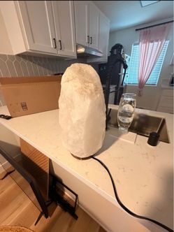 Real Salt lamp rock