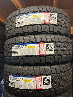 235/65/17 new Falken Wildpeak AT4W Tires available perfect for all terrain vehicles!!