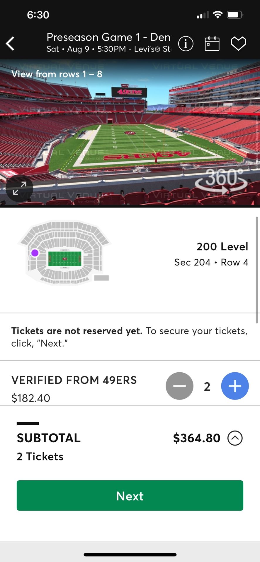 49er Vs Broncos Game