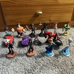 Disney Infinity Collection (2 Crystal Figures!) (No Disk)